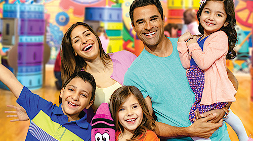 Family Enjoying the Crayola Experience